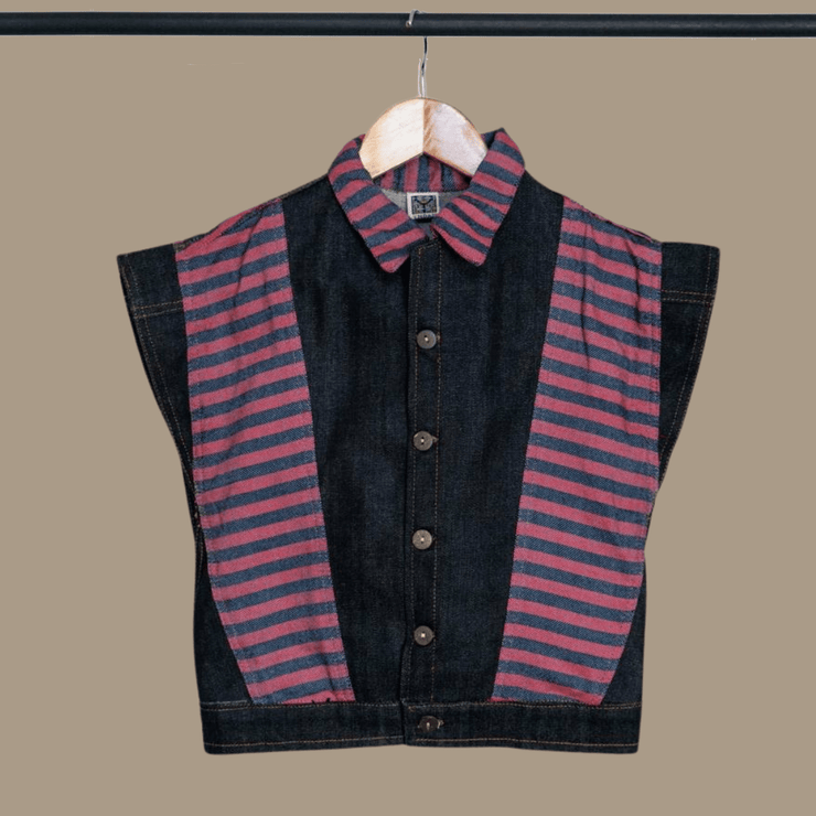 Denim Vest 0030