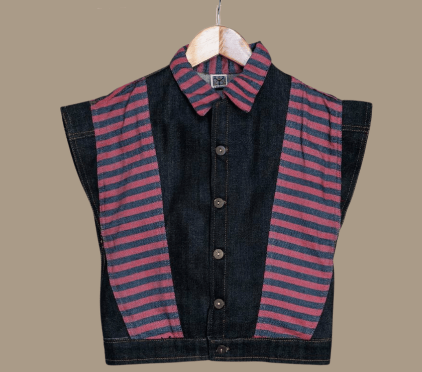 Denim Vest 0030
