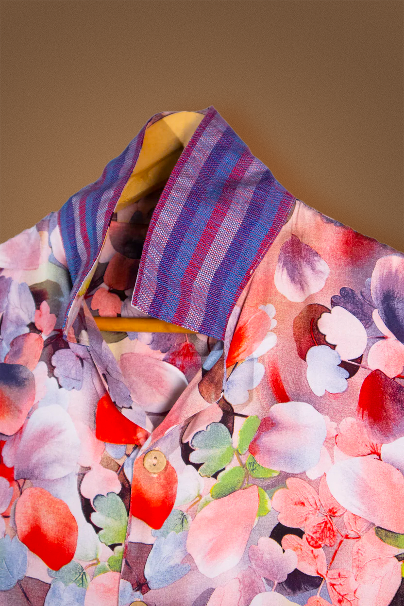 Floral Pink Red