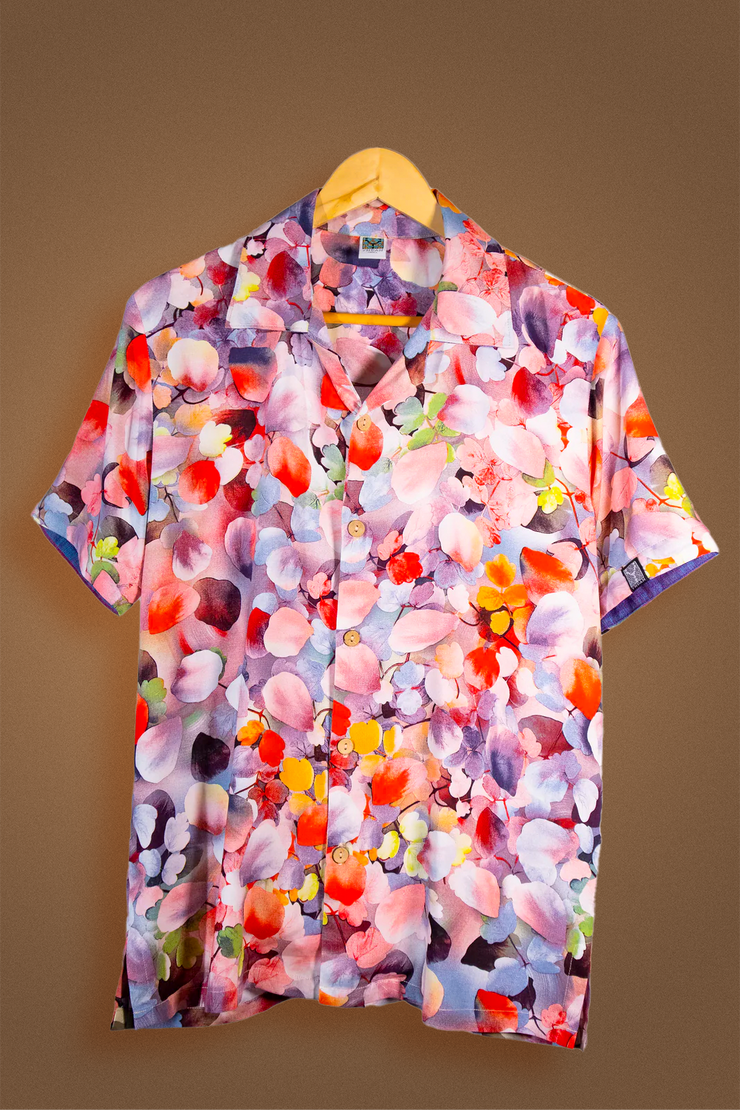 Floral Pink Red